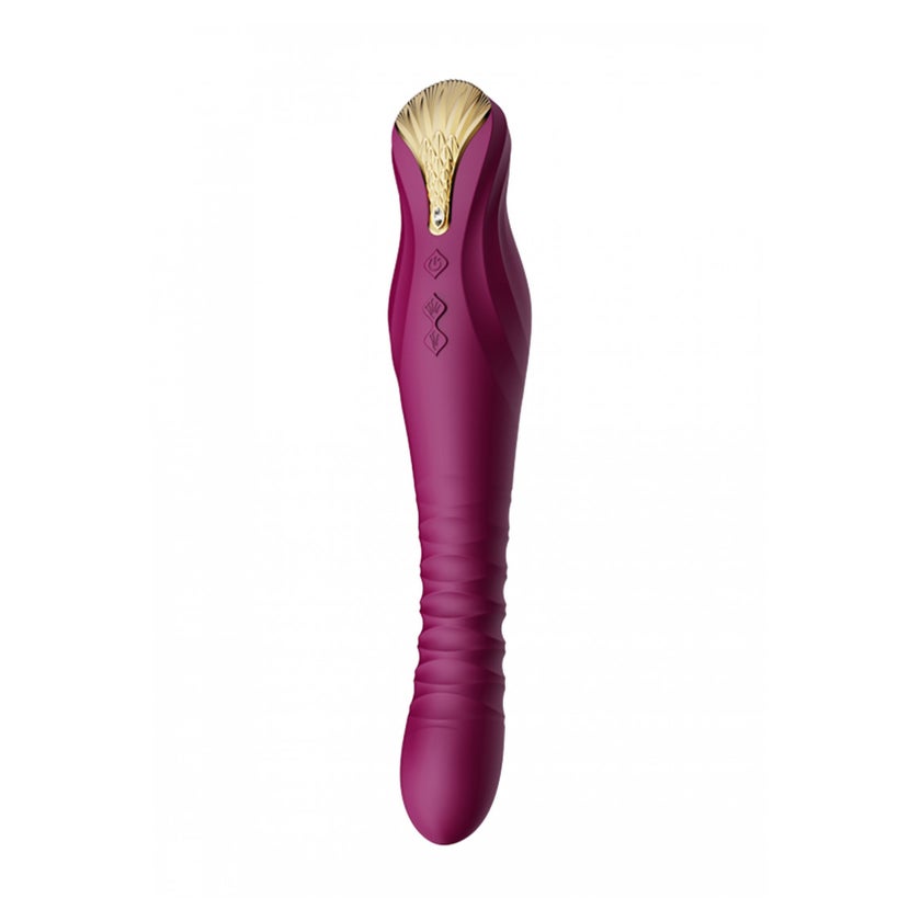 Zalo – Stoß Vibrator Turquoise Lila 1 St online kaufen