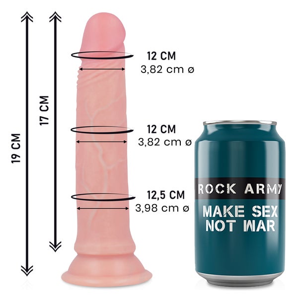 Rock Army - Liquid Silicone  Avenger Realistic 19 Cm -o-