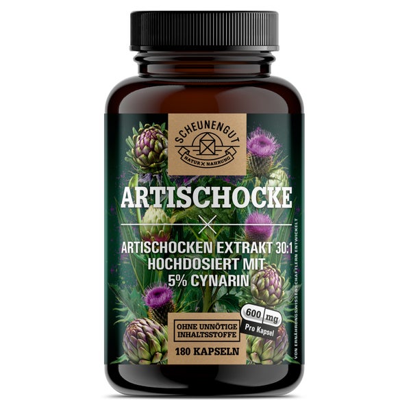Scheunengut® Artischocken Extrakt 30:1 | Hochdosiert 180 St