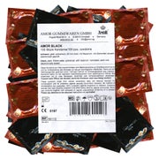 Black Kondome 100er Pack – schwarz & befeuchtet (100 Kondome) 100 St