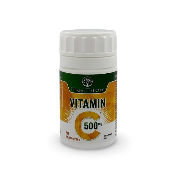 Herbal Therapy Vitamin C 500 mg hochdosiert 60 St