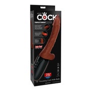 King Cock - 7,5 Thrusting Cock with Balls 1 St
