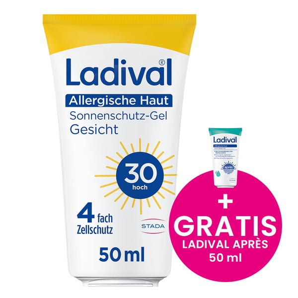 Ladival Allergische Haut Gel Gesicht LSF30 50 ml