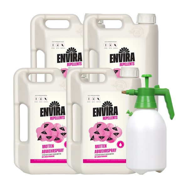 Envira Motten Abwehrspray mit Drucksprüher