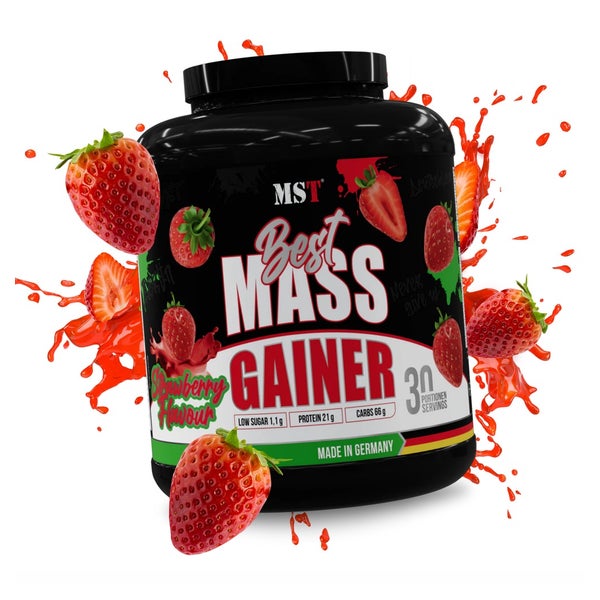 MST Nutrition® Best Mass Gainer 3 kg Strawberry 3 kg