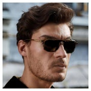 Perücke Herren kurz Locken Schicht Synthetik Kappe Alltag br 1 St