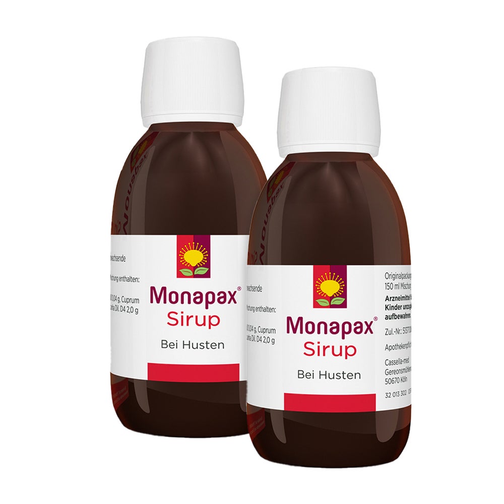 Monopax Sirup gegen Reizhusten 2X250 ml