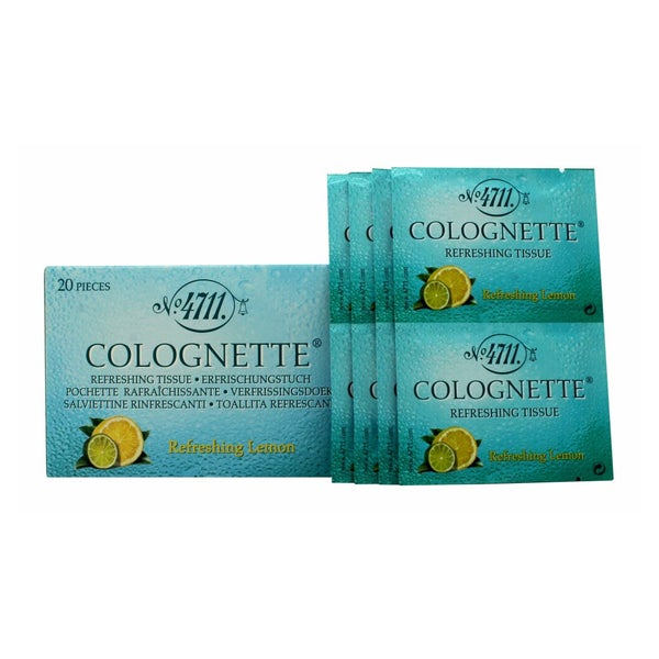 Mäurer & Wirtz 4711 Refreshing Lemon Feuchte Tücher - 20 Stück