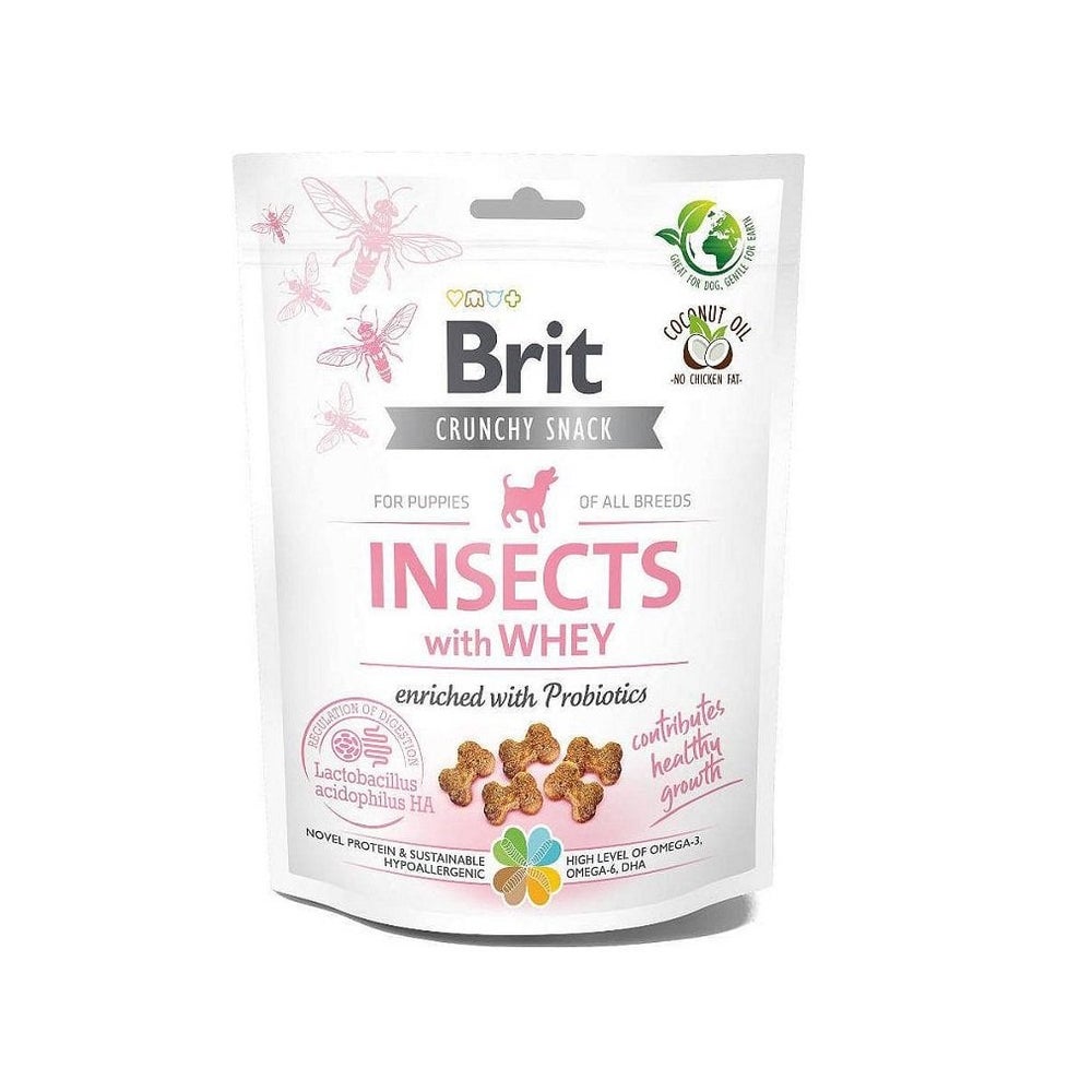 BRIT Care Dog Crunchy Cracker Puppy Insect 0,2 kg
