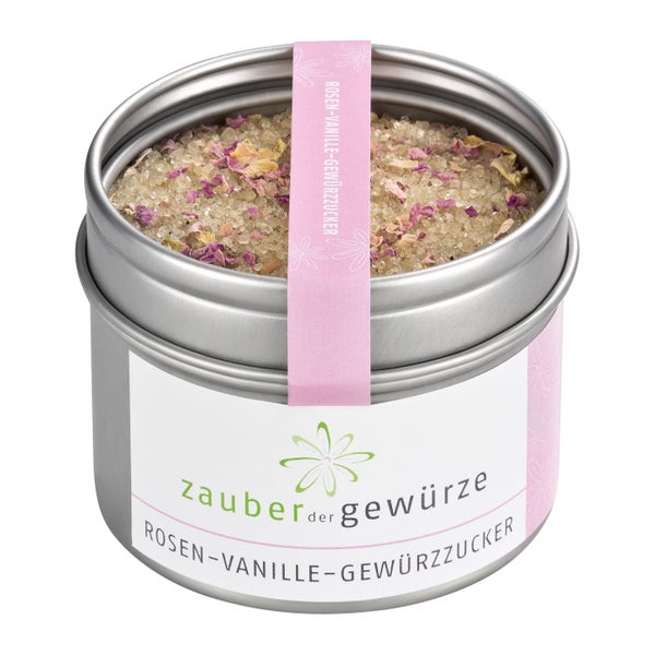 Zauber der Gewürze Rosen-Vanille-Gewürzzucker 100 g