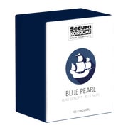 Secura «Blue Pearl» blaue, genoppte Kondome (100 Kondome) 100 St