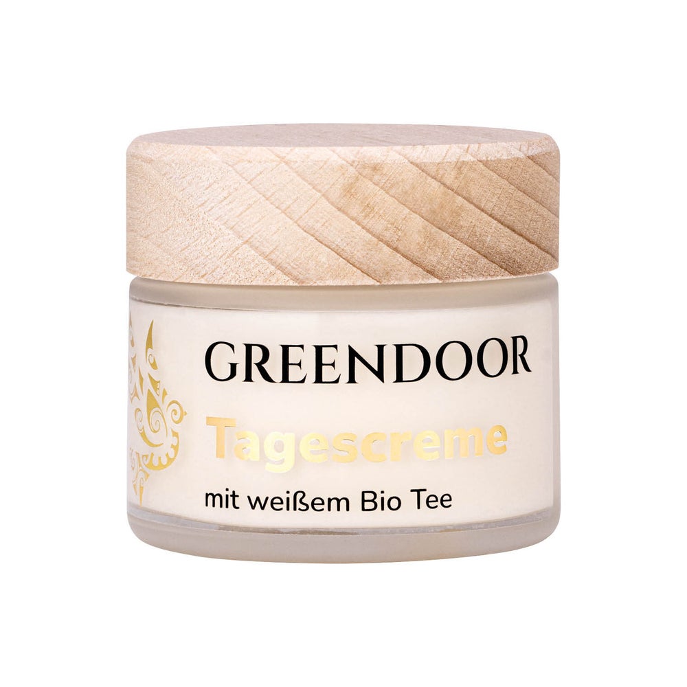 GREENDOOR Tagescreme mit weißem Bio Tee Extrakt 50 ml