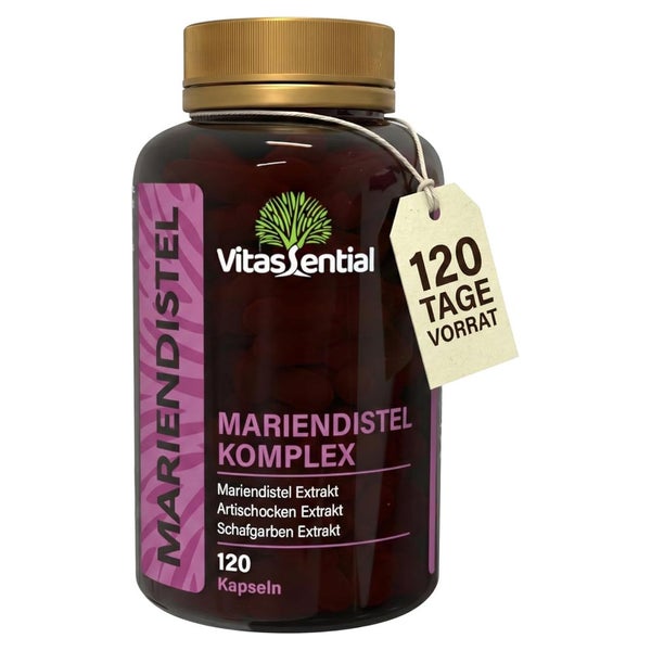 Vitassential Mariendistel Komplex Leber Kapseln 120 St