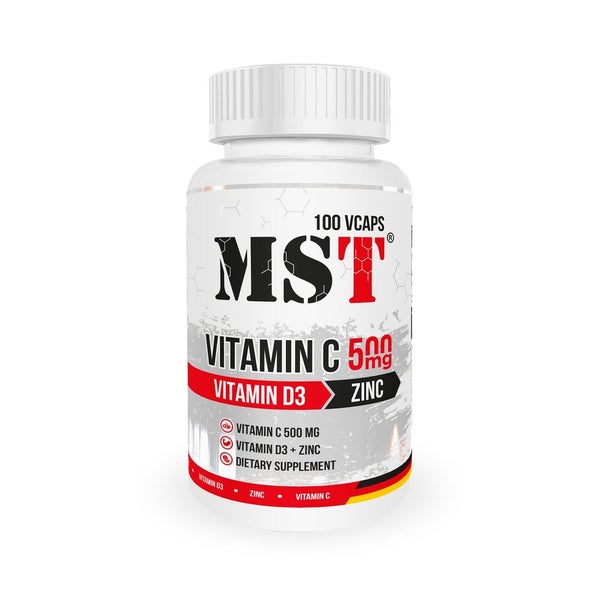 Vitamin C 500 + D3 + Zink 100 Vcaps 100 St