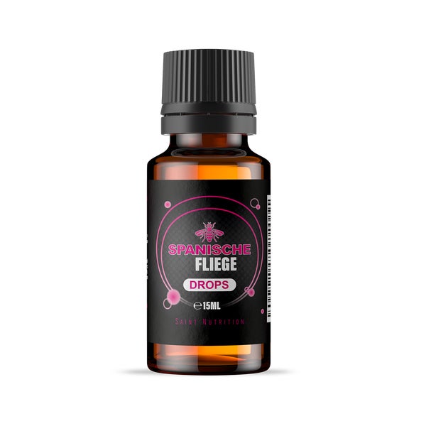 Saint Nutrition® Spanische Fliege Drops | natürlicher Begleiter für mehr Lust & Sinnlichkeit 15 ml