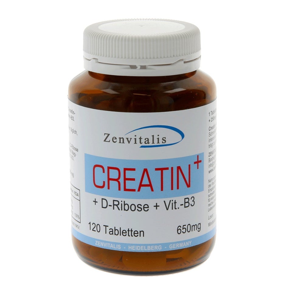 Zenvitalis Creatin + D-Ribose 120 St