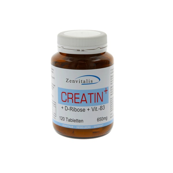 Zenvitalis Creatin + D-Ribose 120 St