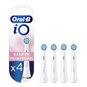 Oral-B iO Sanfte Reinigung Aufsteckbürsten für elektrische Zahnbürste 4 St