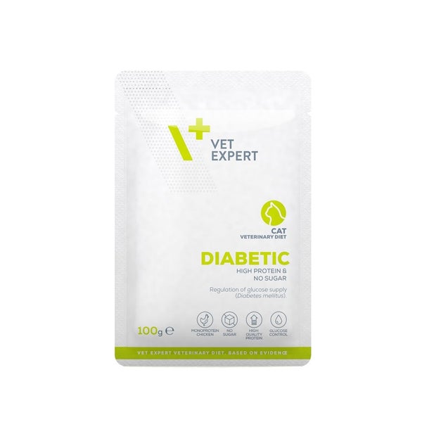 VET EXPERT Veterinary Diet Cat Diabetic pouch 0,1 kg
