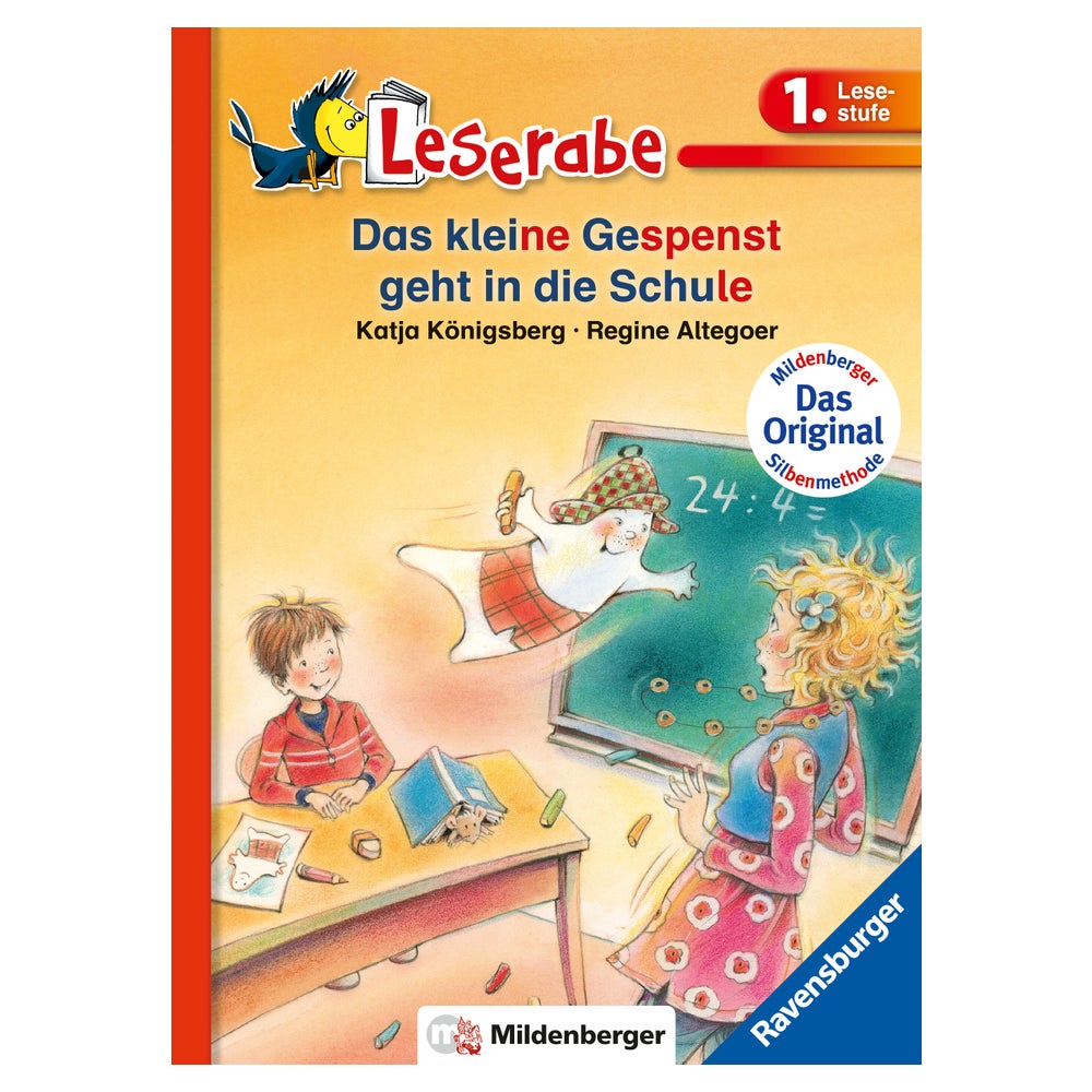 Das kleine Gespenst geht in die Schule - Leserabe 1. Klasse - Erstlesebuch für Kinder ab 6 Jahren