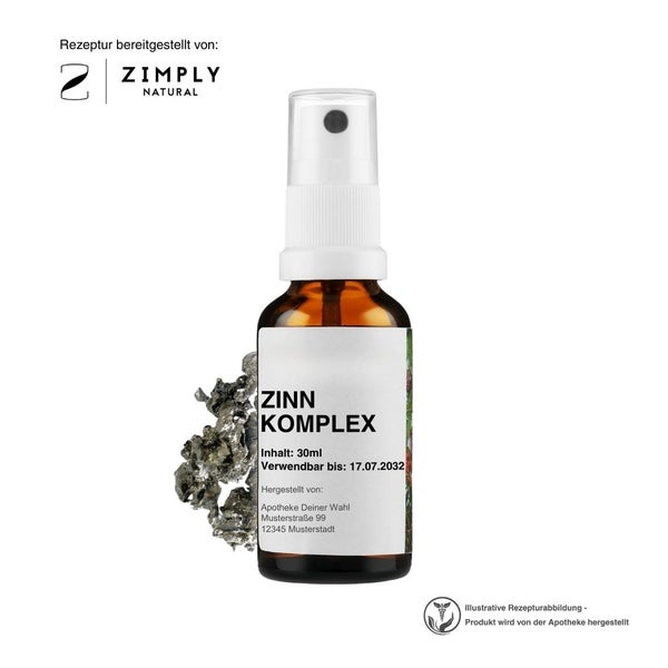 Zimply Natural ZINN KOMPLEX - Pflanzbasierte Rezeptur 30 ml