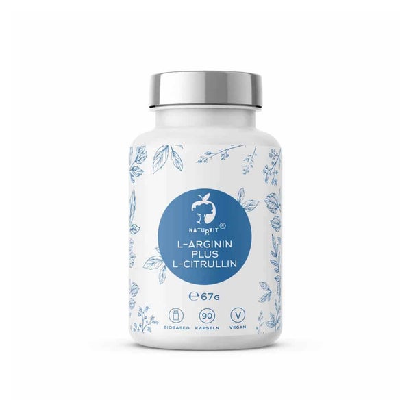 NATURVIT® L-Argrinin plus L-Citrullin Kapseln 90 St