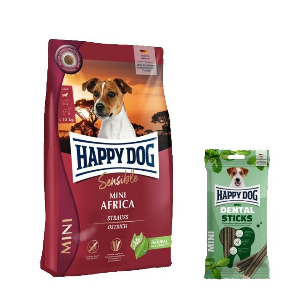 Sensible Mini Africa + Dental Sticks Mini 4,1 kg