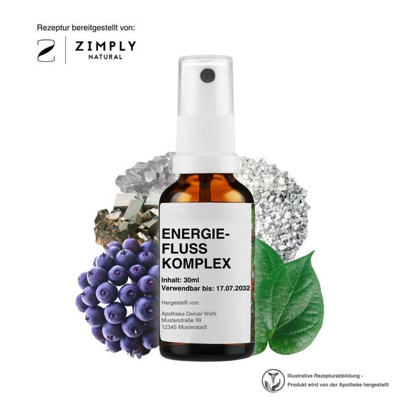 Zimply Natural ENERGIEFLUSS KOMPLEX - Pflanzbasierte Rezeptur 30 ml
