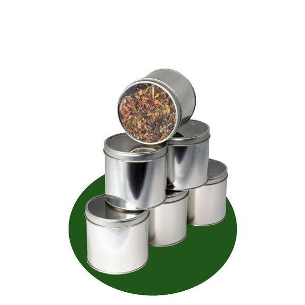 teeverliebt - 6 x Teedose Aufbewahrung Claudio | 6St 6 St