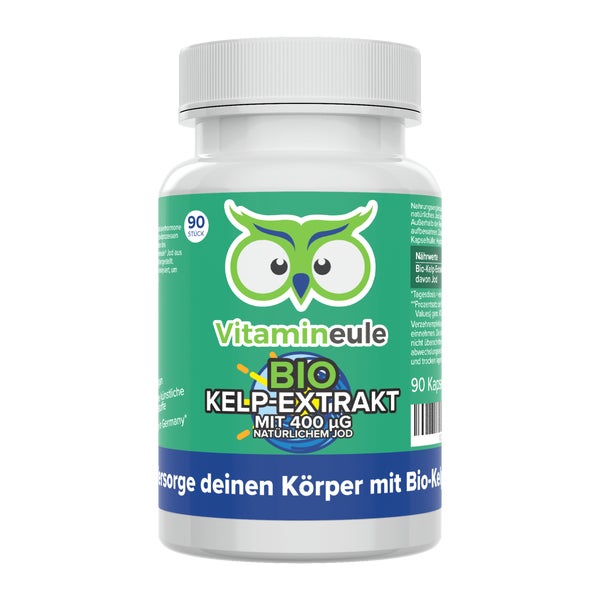Vitamineule® Jod Kapseln aus Bio Kelp 400 µg 55 g