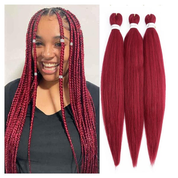 Haarverlängerungen Braids Häkel Twist 66 CM (Pack of 3) Dunk 1 St