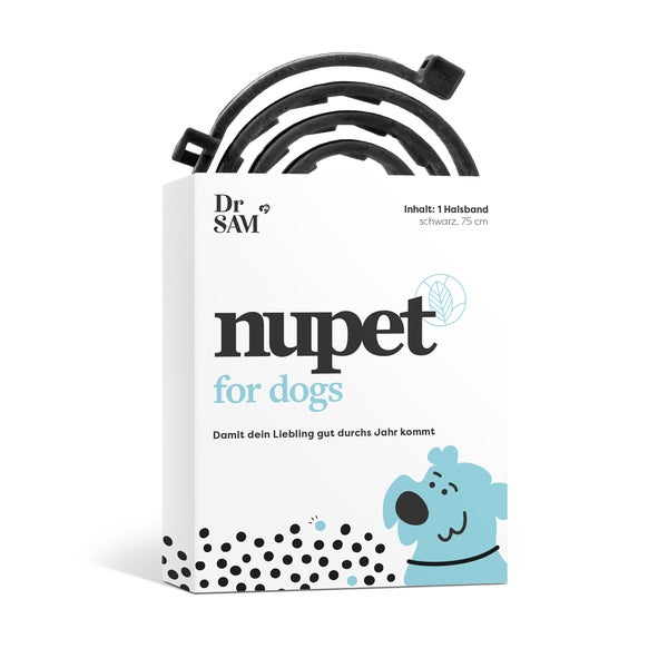 Dr. SAM nupet Halsband für Hunde - Mit Geraniol für eine zuverlässige und sichere Barriere