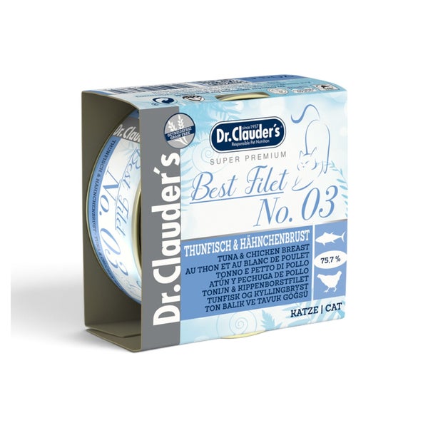 Dr.Clauder's Cat Best Filet Nassfutter