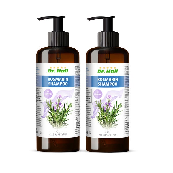 Dr. Hall Rosmarin Shampoo, Set 2 St