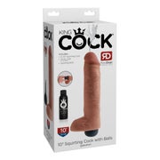 King Cock - 10 Squirting Cock with Balls