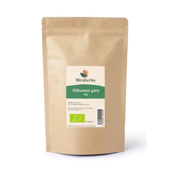 Miraherba - Bio Dillsamen ganz 1000 g