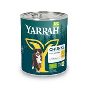 Yarrah Bio Hundefutter Bröckchen in Soße mit Huhn