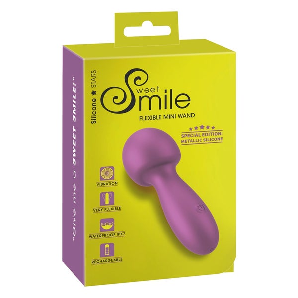 Sweet Smile - Mini-Massagestab im schimmernden Glossy-Look 1 St