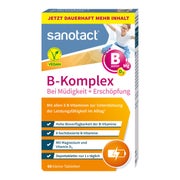 Produktabbildung: Sanotact B-komplex Bei Müdigkeit+erschöpfung Tabl. 60 St