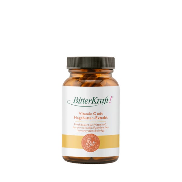 Bitterkraft Vitamin C Mit Hagebutten Extrakt Kaps. 60 St