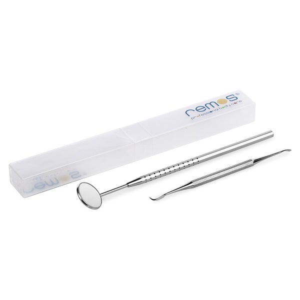 Zahnreiniger & Dentalspiegel ohne Vergrößerung Set 1 St