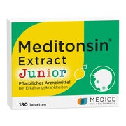Produktabbildung: Meditonsin Extract Junior Pflanzliche Erkältungstabletten 180 St
