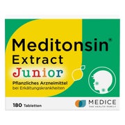 Produktabbildung: Meditonsin Extract Junior Pflanzliche Erkältungstabletten 180 St