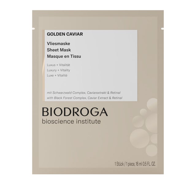 Biodroga - Golden Caviar - Vliesmaske 16 ml