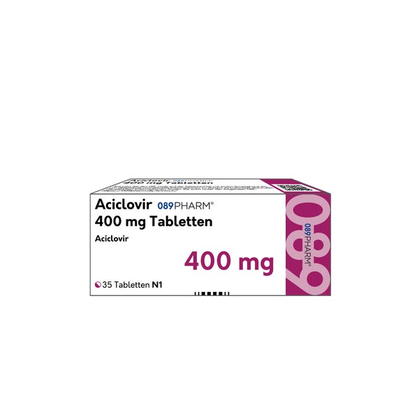 Aciclovir 089pharm 400 Mg Tabletten 35 St