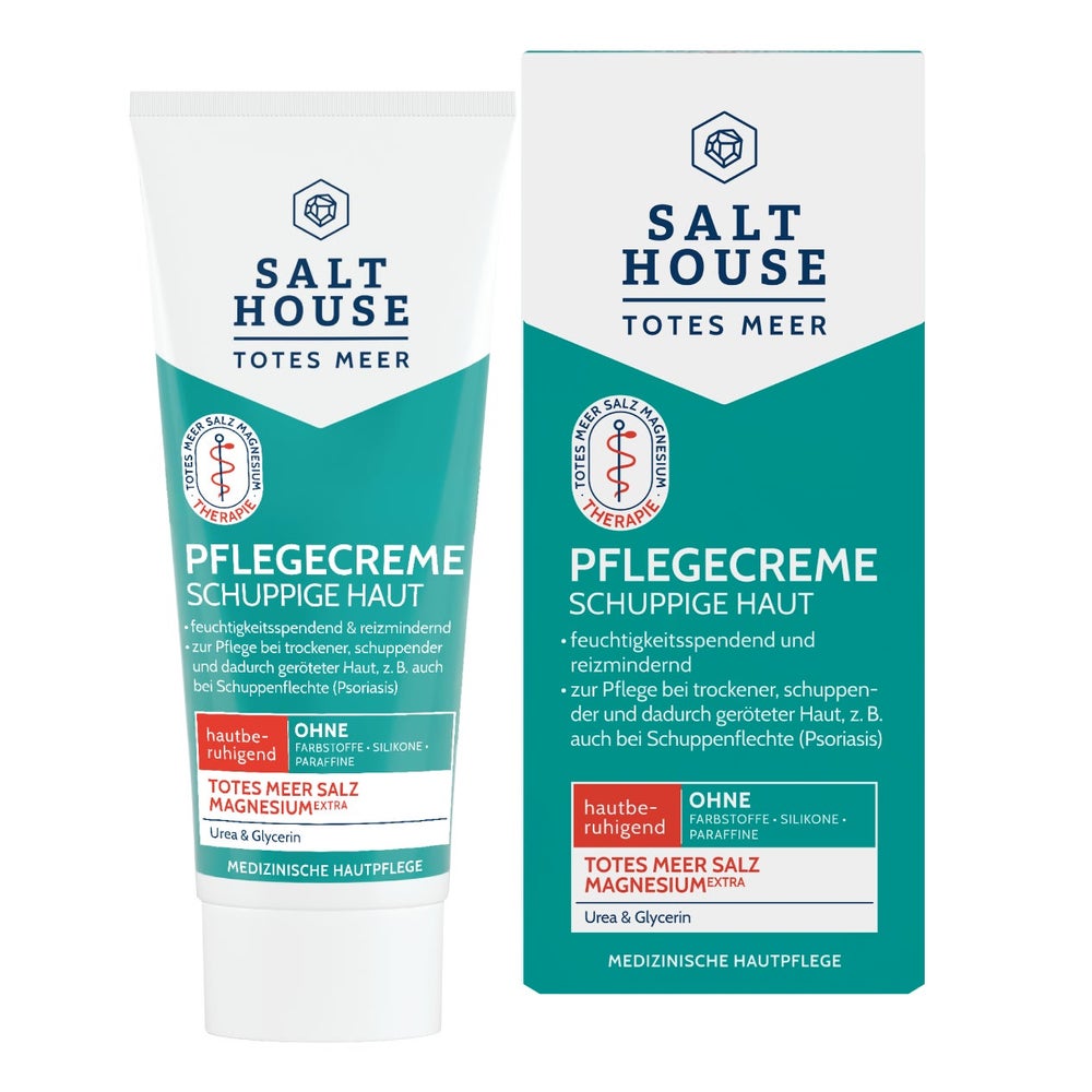 SALTHOUSE Totes Meer Therapie Pflegecreme schuppige Haut 75 ml