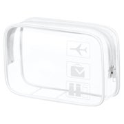 Transparente Kulturtasche wasserdicht PVC mit TSA-Zulassung 1 St