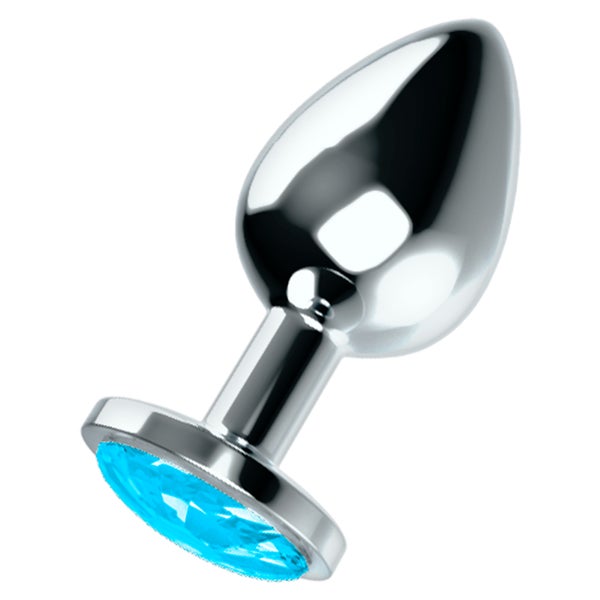 Ohmama - Analplug mit blauem Kristall