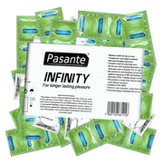 «Infinity» – Delay-Kondome mit Lidokain, 144er-Pack (144 Kondome) 144 St