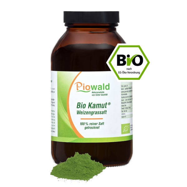 Piowald BIO Kamut®-Weizengrassaft Pulver 150 g